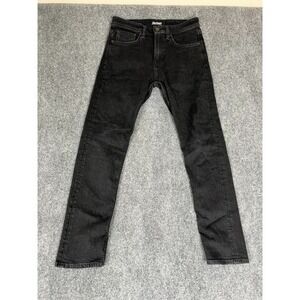 Revtown Decade Denim Jeans Men  Black‎ Taper Regular Stretch Size  32x32